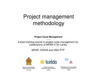 Project management methodology