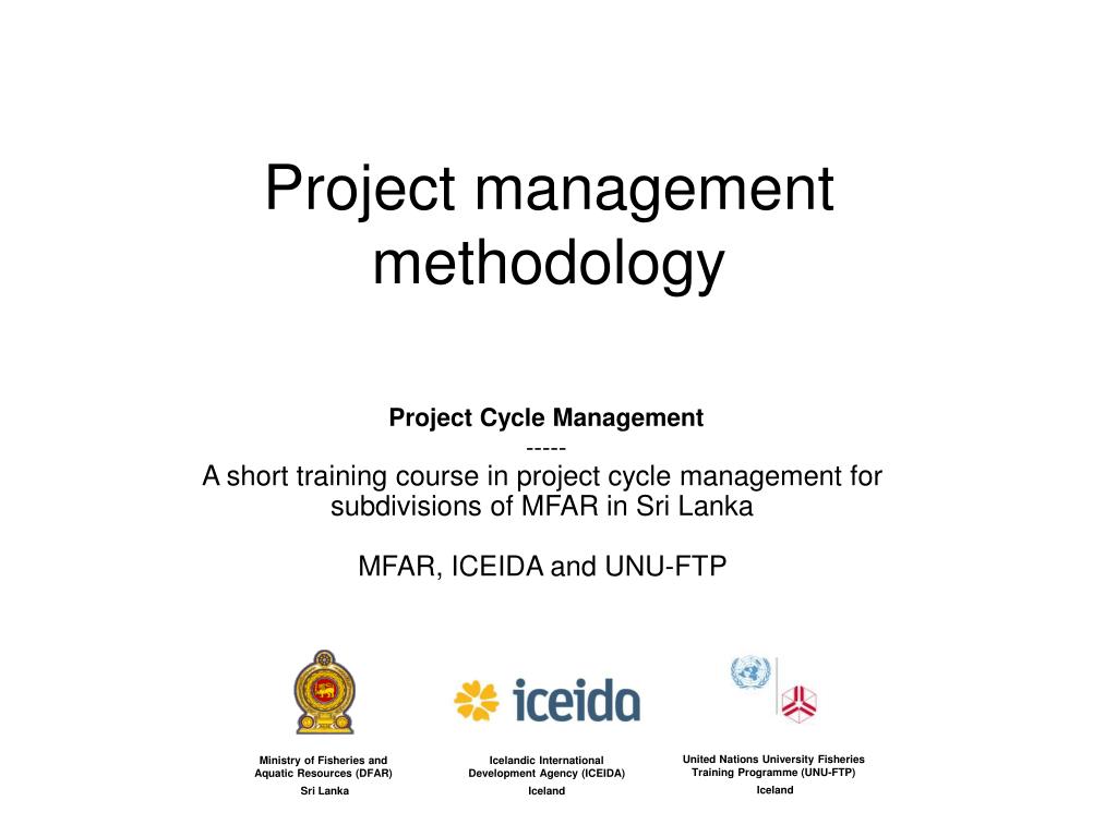 PPT - Project management methodology PowerPoint Presentation, free ...