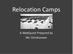 Relocation Camps