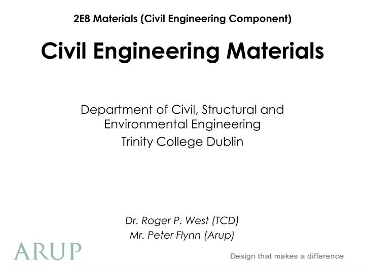 Assistant Professor) Department of Civil Engineering - ppt download