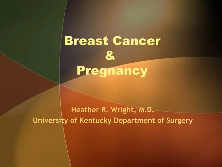 breast cancer pregnancy