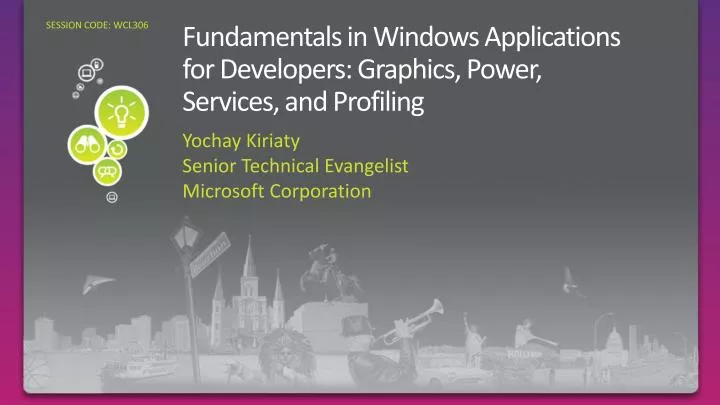 fundamentals in windows applications for developers graphics power services and profiling