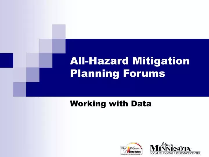 all hazard mitigation planning forums