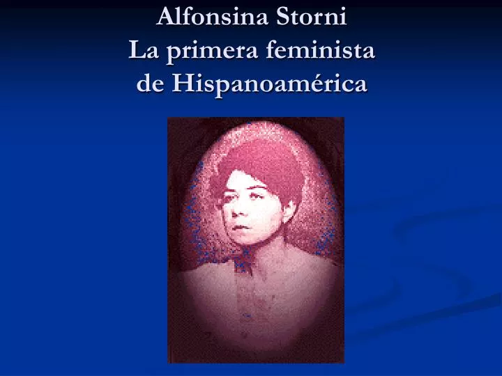 alfonsina storni la primera feminista de hispanoam rica