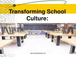 Transforming School Culture: