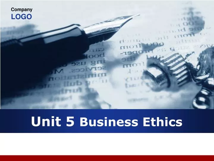 unit 5 business ethics