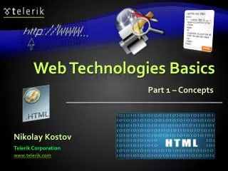 Web Technologies Basics