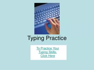 Typing Practice