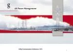 GE Power Management - slide 1