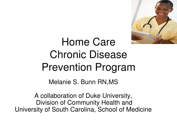 home care chronic disease prevention program