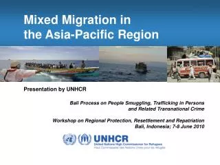 Mixed Migration in the Asia-Pacific Region