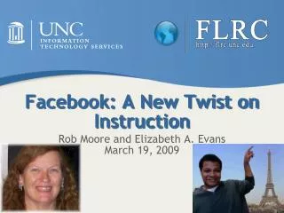Facebook : A New Twist on Instruction
