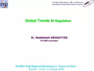 Global Trends in Regulation