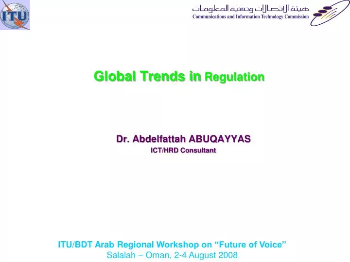 global trends in regulation