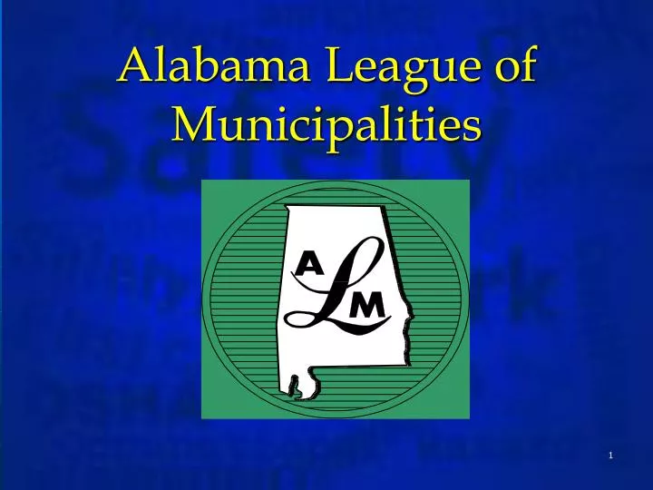 alabama league of municipalities