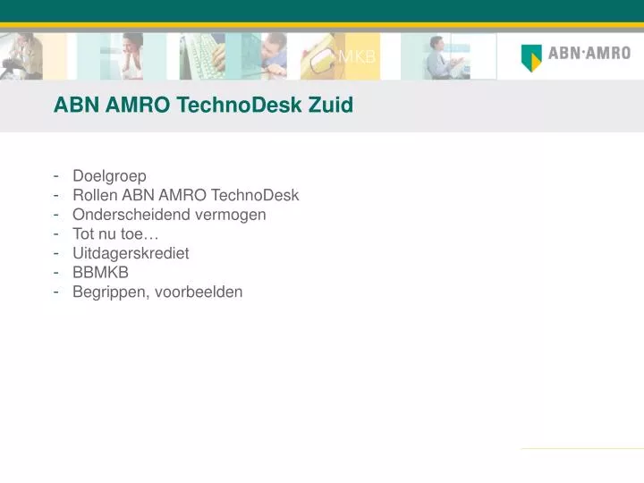 abn amro technodesk zuid