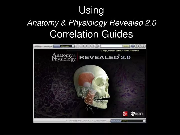 using anatomy physiology revealed 2 0 correlation guides