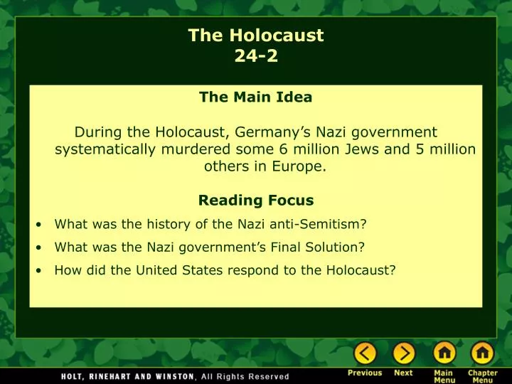 the holocaust 24 2