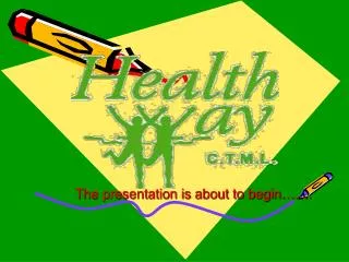 the presentation is about to begin