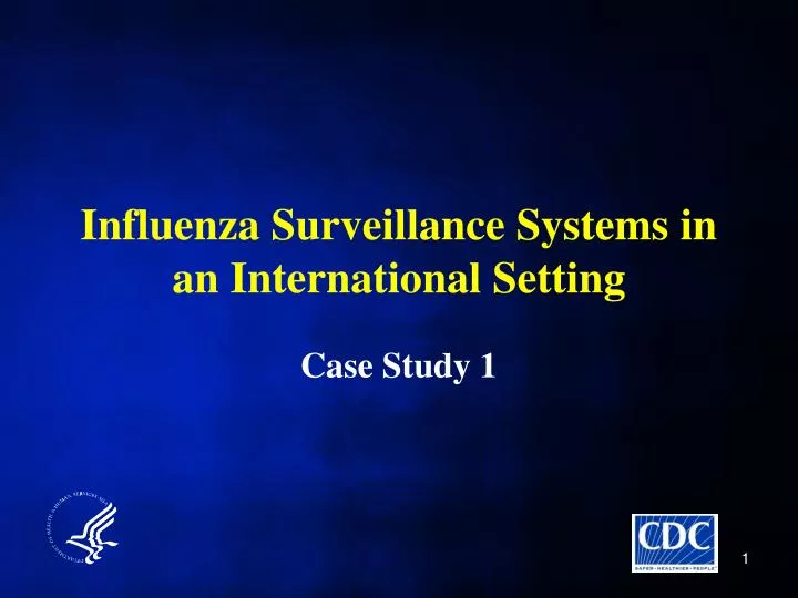 influenza surveillance systems in an international setting