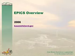 EPICS Overview