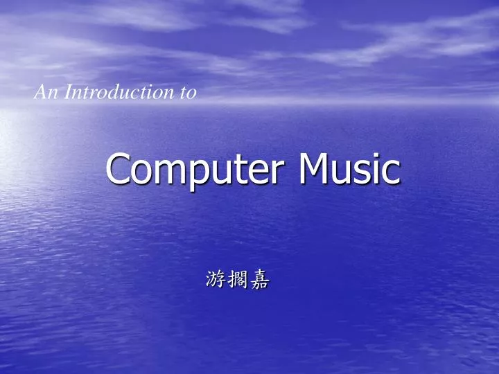 computer music