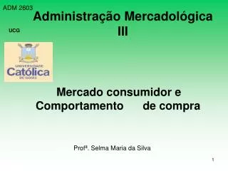 Profª. Selma Maria da Silva