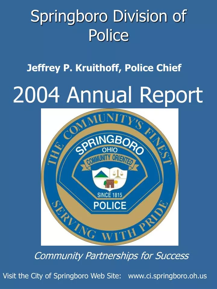 springboro division of police
