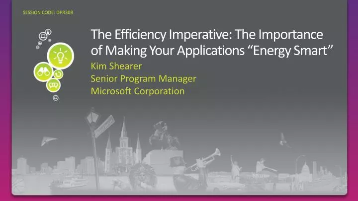 the efficiency imperative the importance of making your applications energy smart
