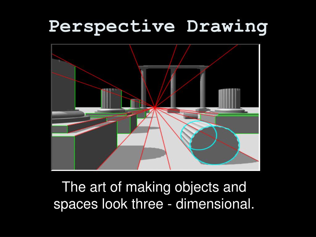 PPT - Perspective Drawing PowerPoint Presentation, free download - ID ...