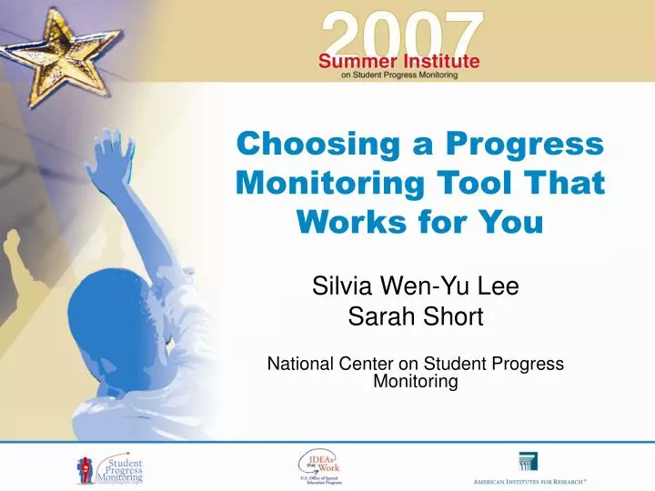 choosing a progress monitoring tool that works for you
