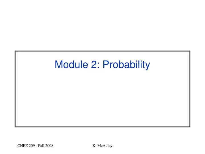 module 2 probability