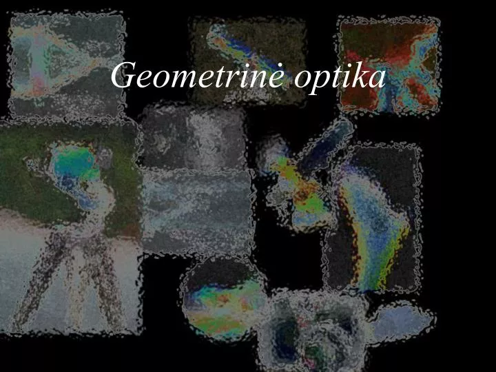 geometrin optika