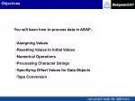 Objectives - slide 1