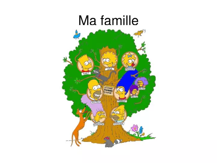 ma famille