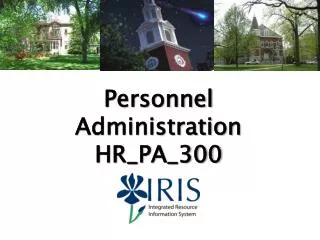 Personnel Administration HR_PA_300