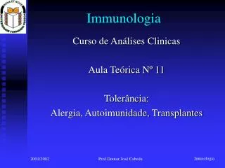 immunologia