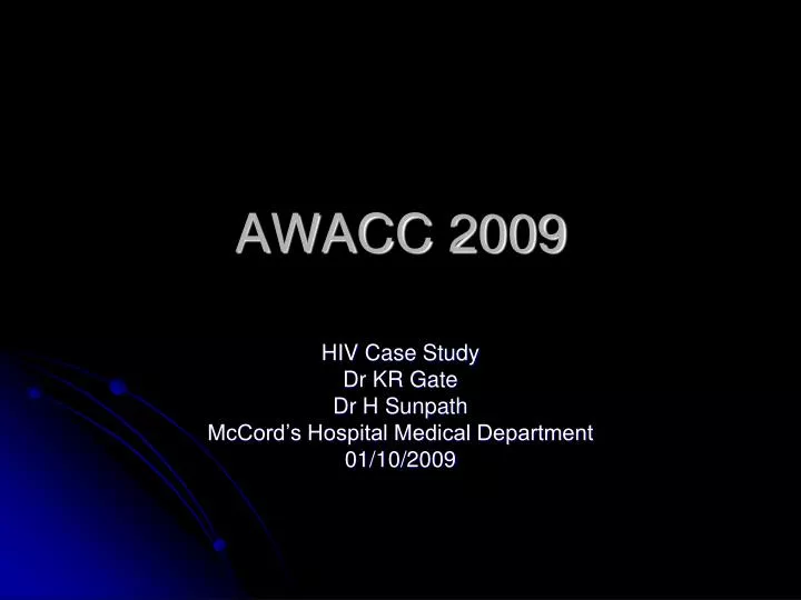 awacc 2009
