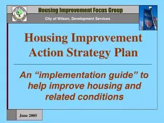 Housing Improvement Action Strategy Plan
