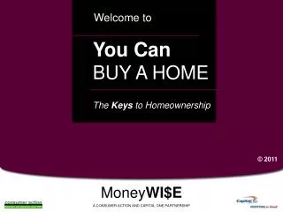 You Can BUY A HOME