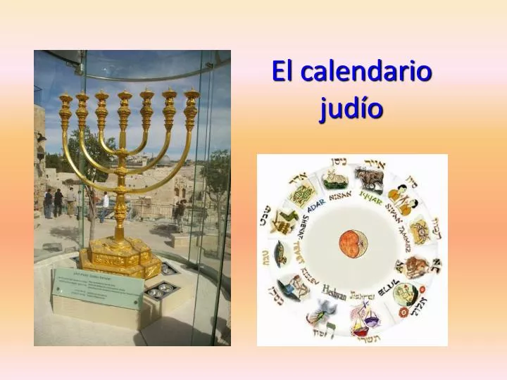 el calendario jud o