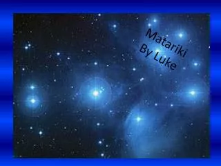 Matariki By Luke