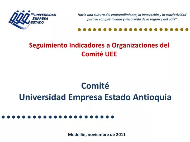 comit universidad empresa estado antioquia