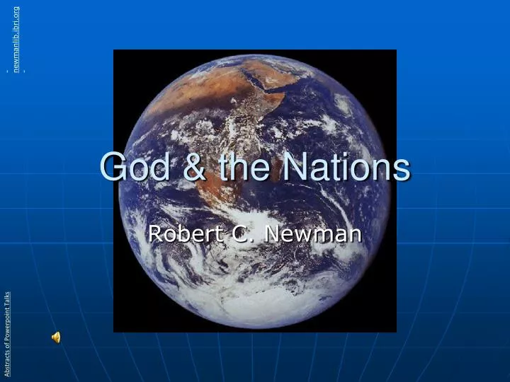 god the nations