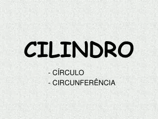 cilindro