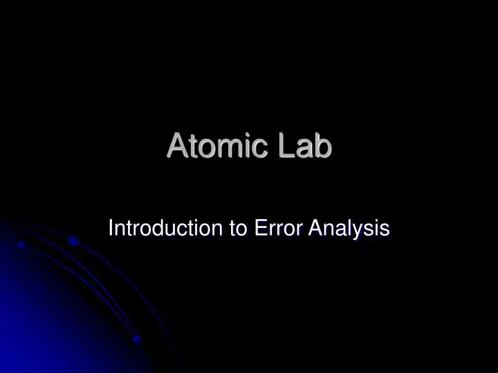 atomic lab