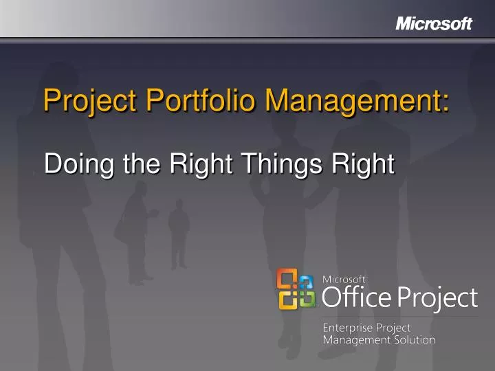 project portfolio management