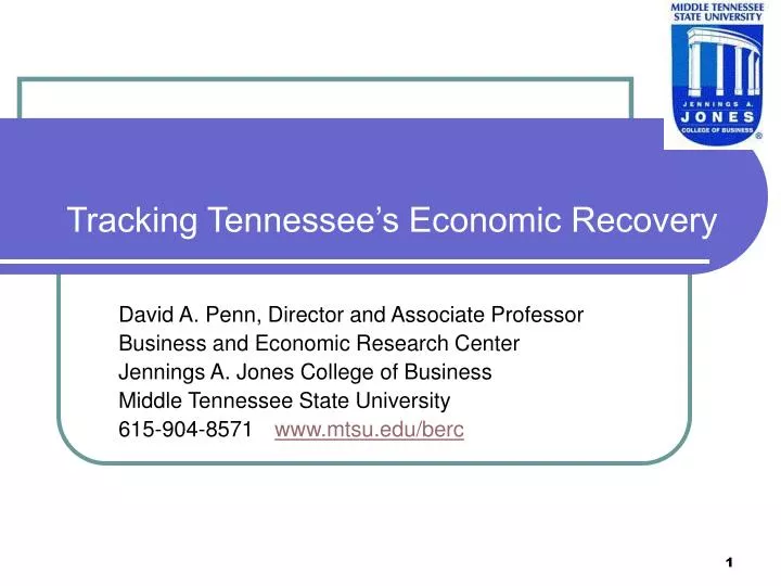 tracking tennessee s economic recovery