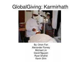 GlobalGiving: Karmirhath