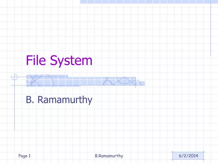 file system